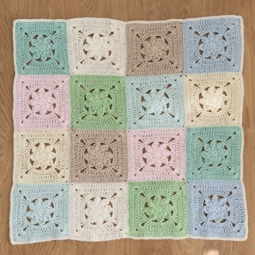 Kit bunny blanket 16 bollen en knuffeltje 1