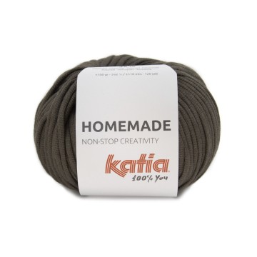 Wol garens homemade breien katoen polyamide bleekbruin lente zomer katia 102 fhd