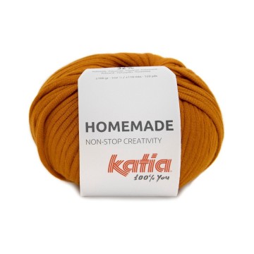 Wol garens homemade breien katoen polyamide donker oranje lente zomer katia 111 fhd