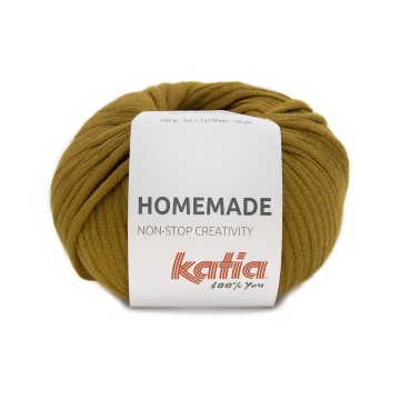 Wol garens homemade breien katoen polyamide koperbruin lente zomer katia 110 fhd