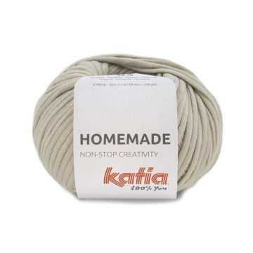 Wol garens homemade breien katoen polyamide steengrijs lente zomer katia 101 fhd